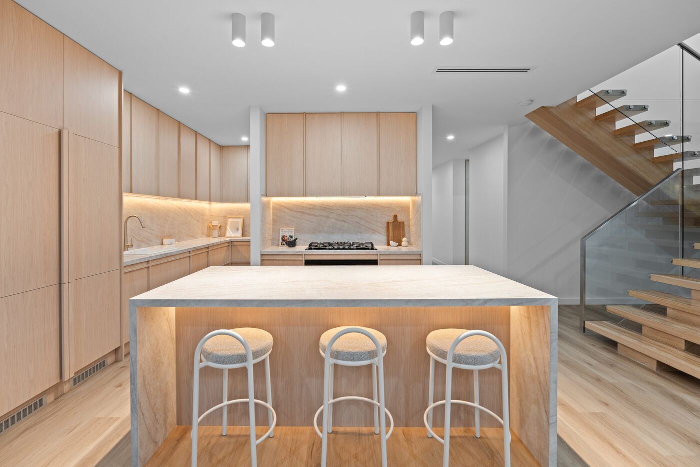 Finished kitchen